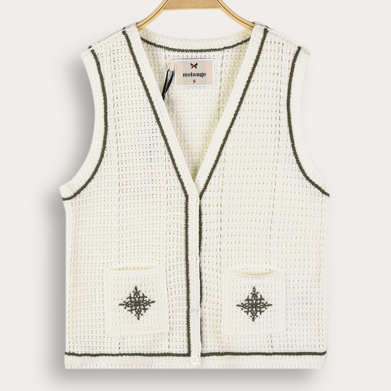 Melange Pocket Vest