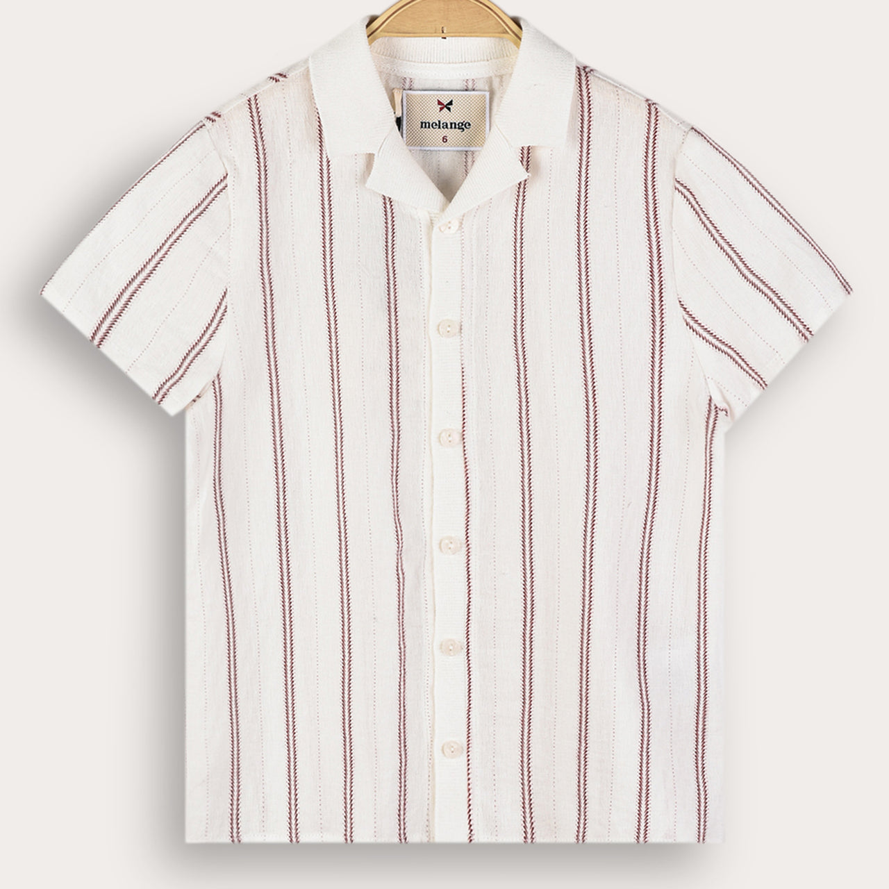 Melange Striped Shirt