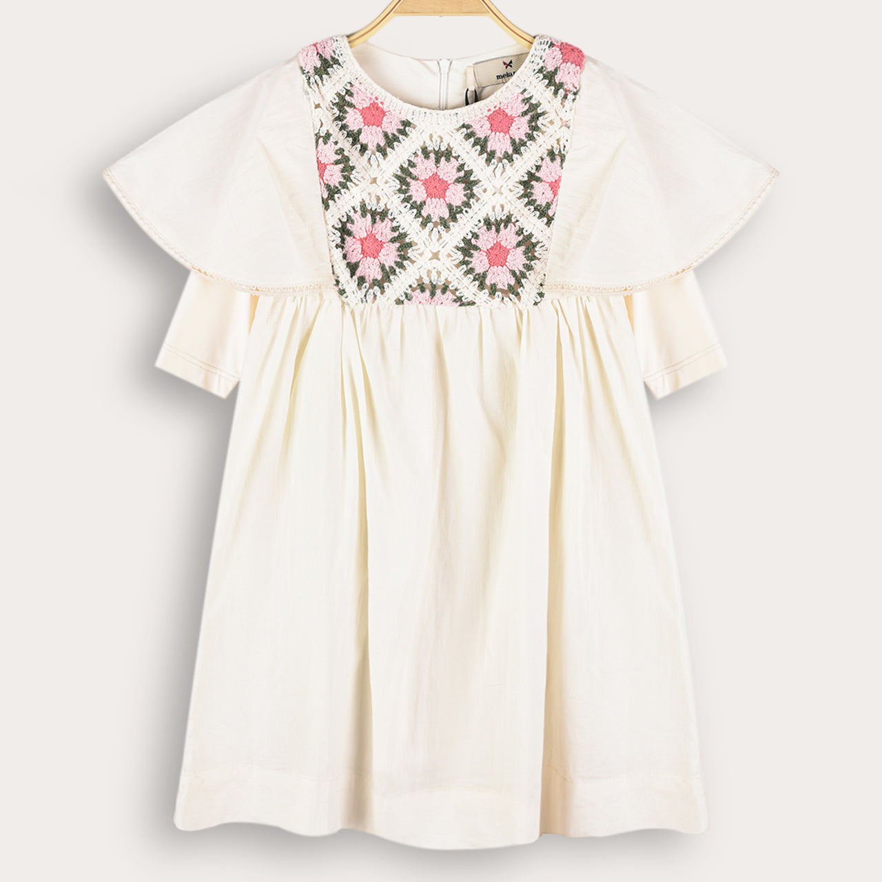 Melange Crochet Dress