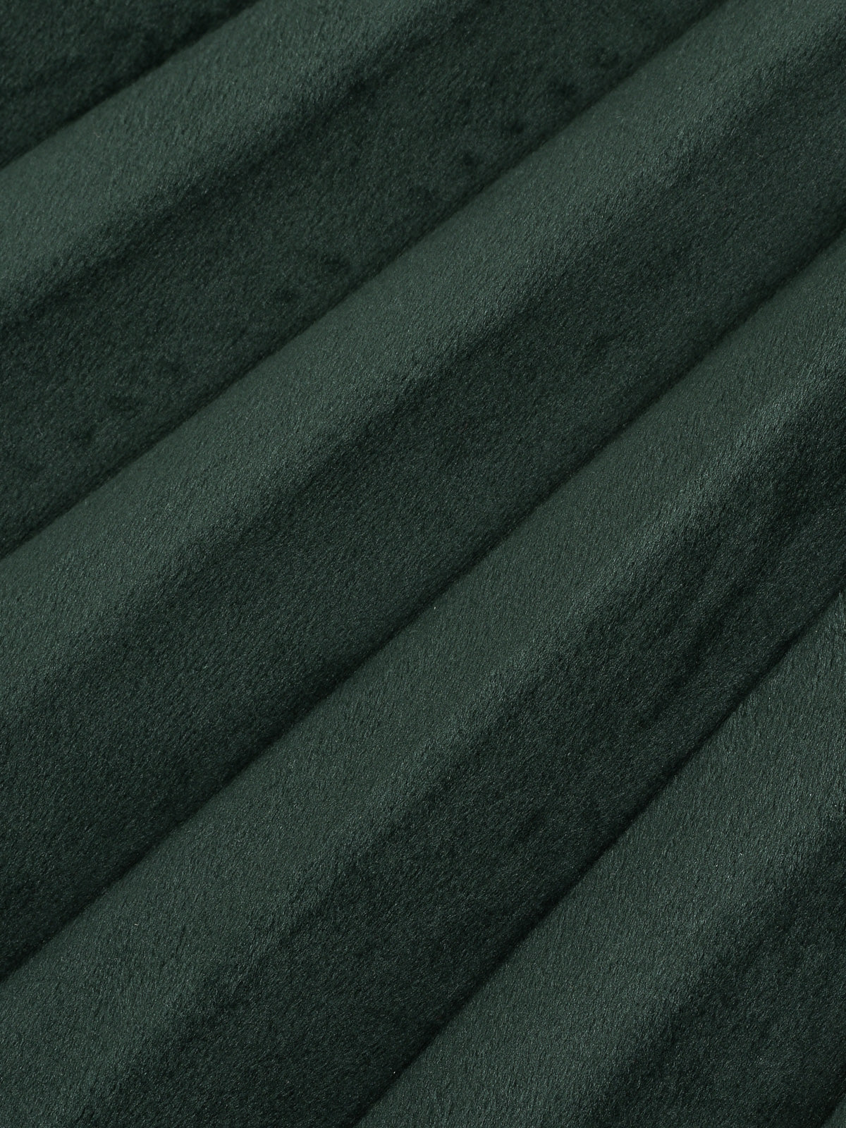 Melange Pleated Velour Skirt