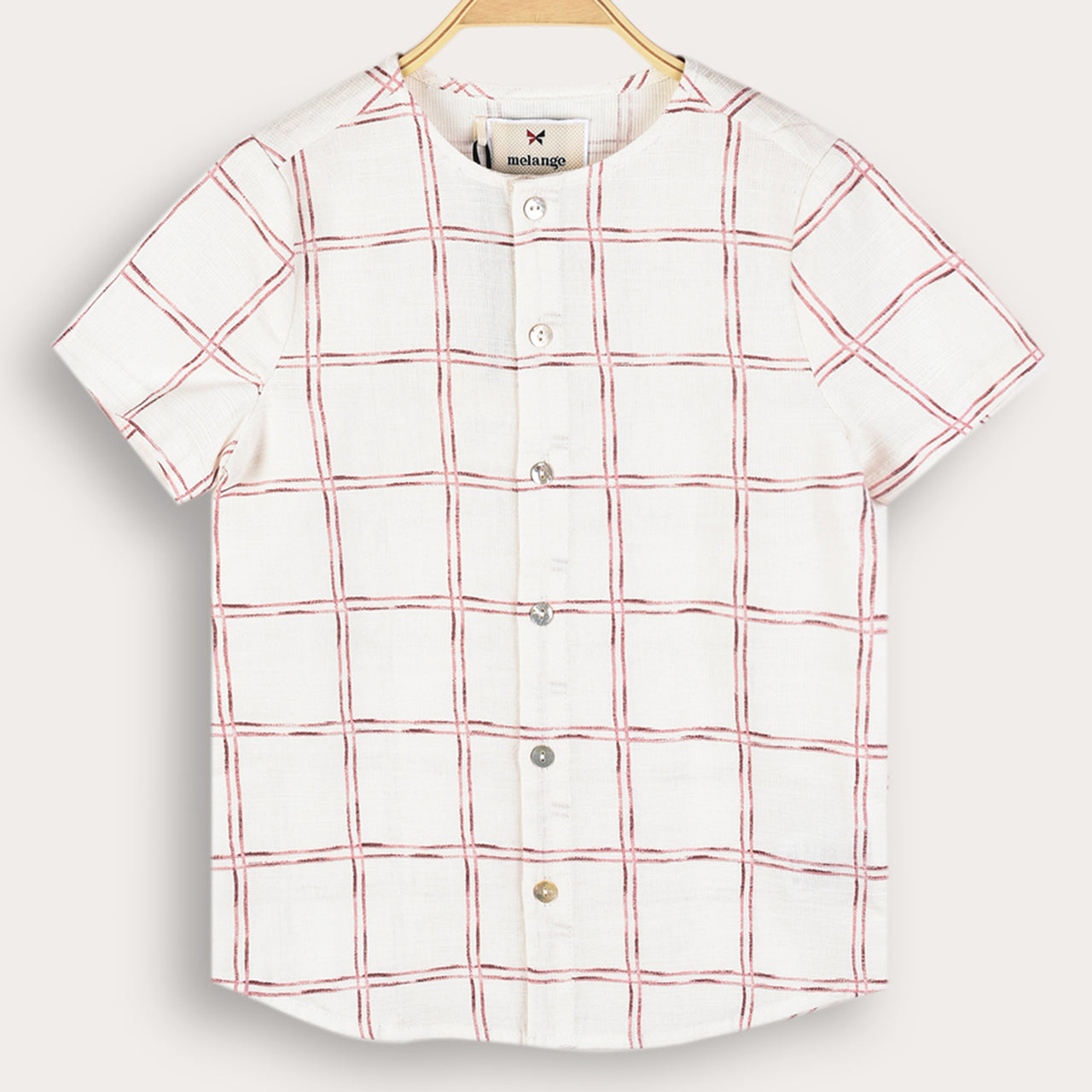 Melange Printed Shirt