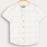 Melange Printed Shirt