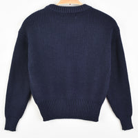 Melange EMB Knit Top
