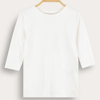 Melange Lycra 3/4 -Long Sleeve Shell