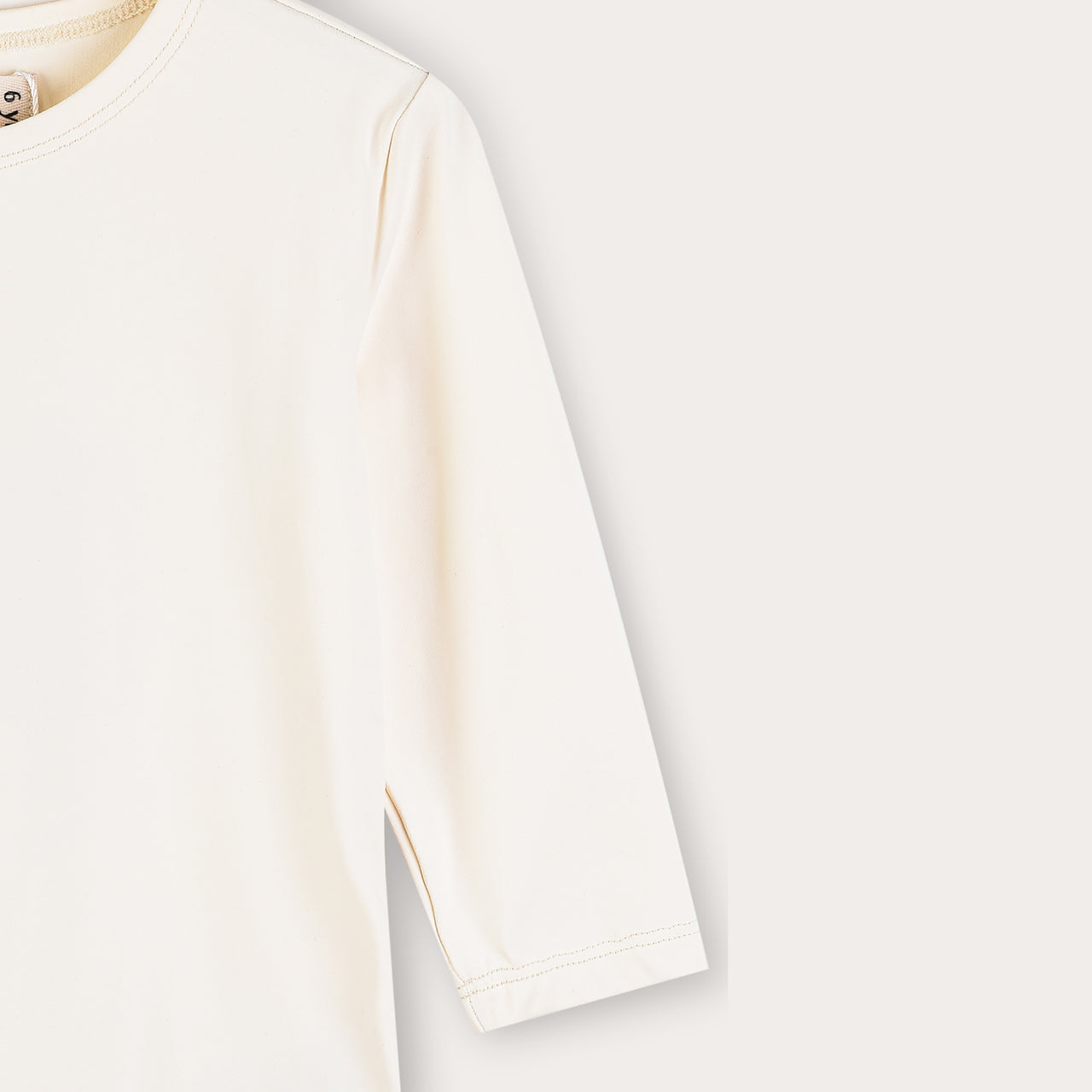 Melange Lycra 3/4 -Long Sleeve Shell