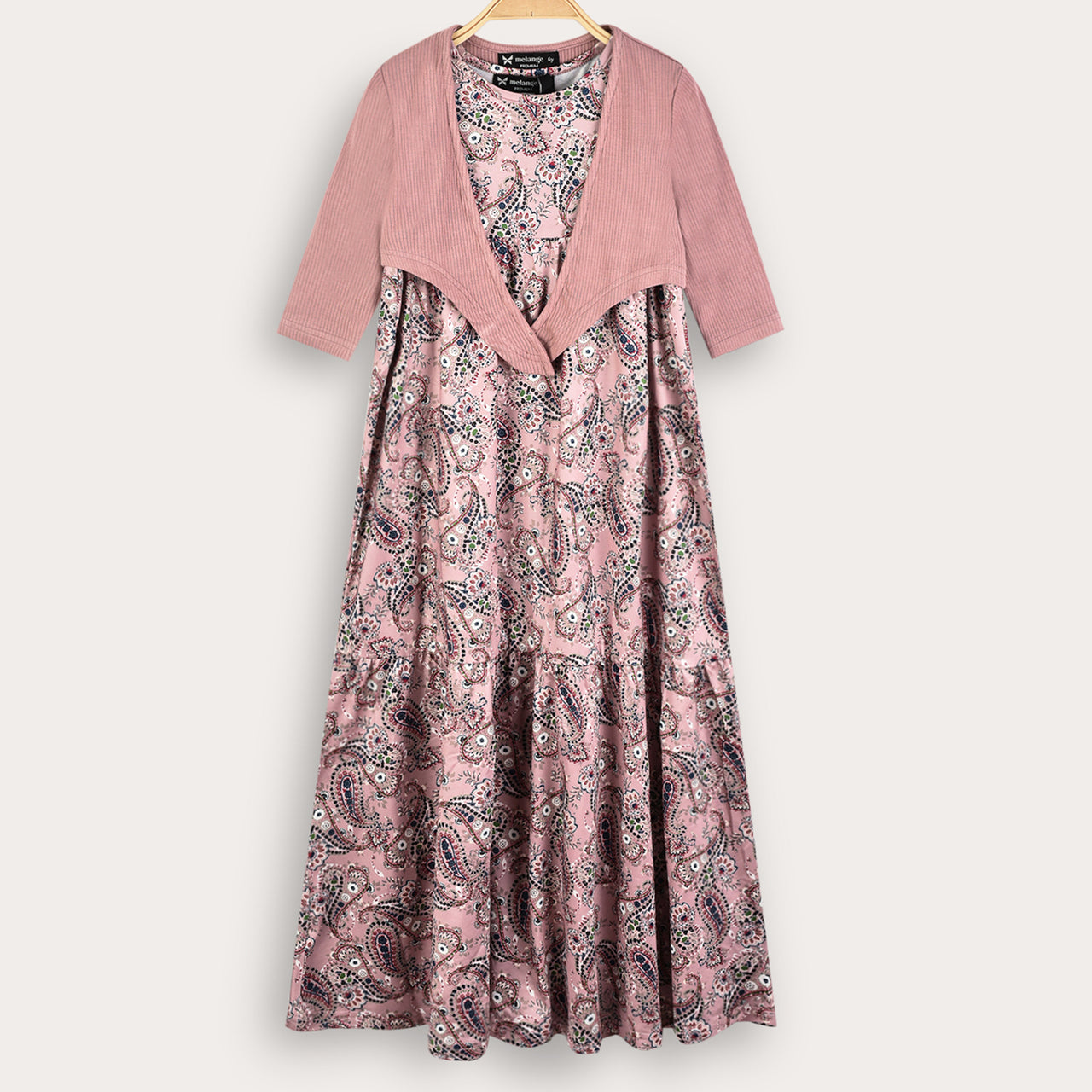 Melange Bolero Cardigan Robe