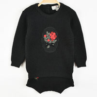 Melange Ivy Knit Vest Set