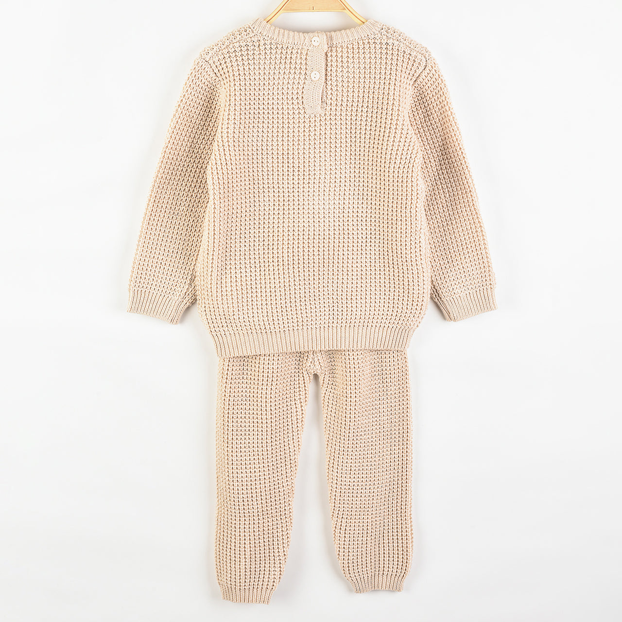 Melange Ivy Knit Vest Set
