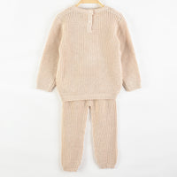 Melange Ivy Knit Vest Set