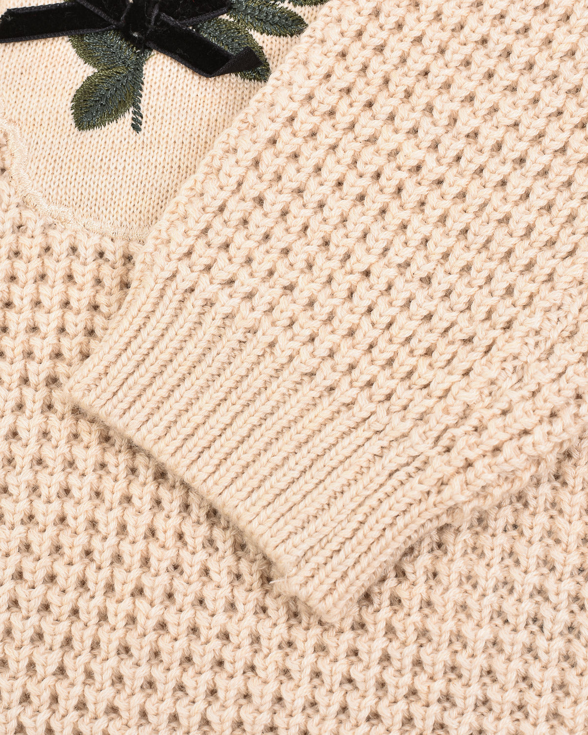 Melange Ivy Knit Vest Set