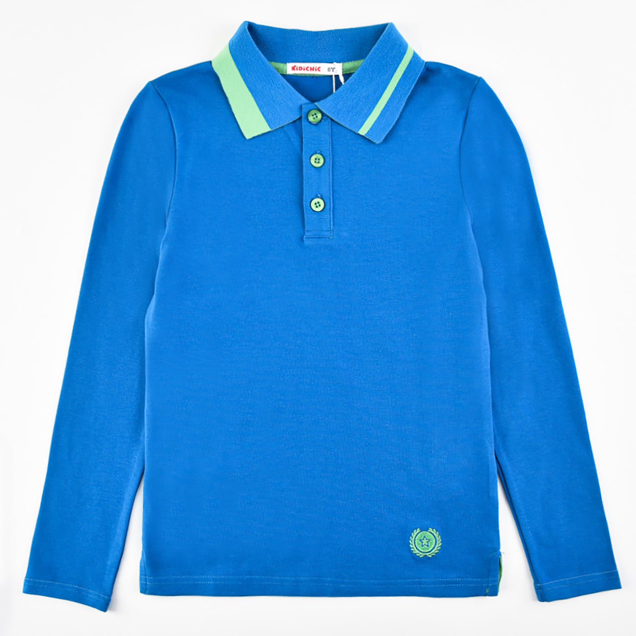Boys Colorblock LS Polo- LK Approved