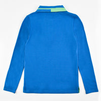 Boys Colorblock LS Polo- LK Approved
