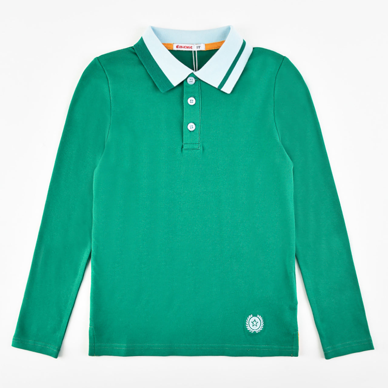 Boys Colorblock LS Polo- LK Approved