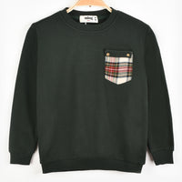 Melange Pocket Checks Shirt