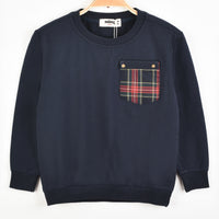Melange Pocket Checks Shirt