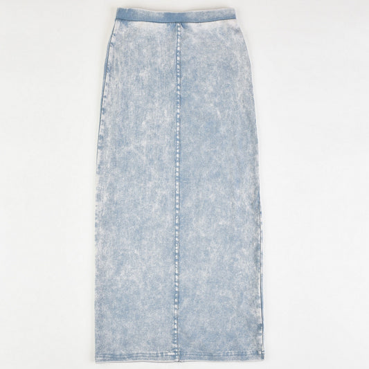 Jersey Wash Pencil Skirt