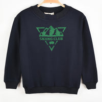 Melange Boys Velour Logo Shirt