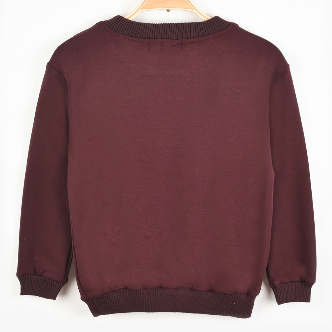 Melange Boys Velour Logo Shirt