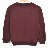 Melange Boys Velour Logo Shirt