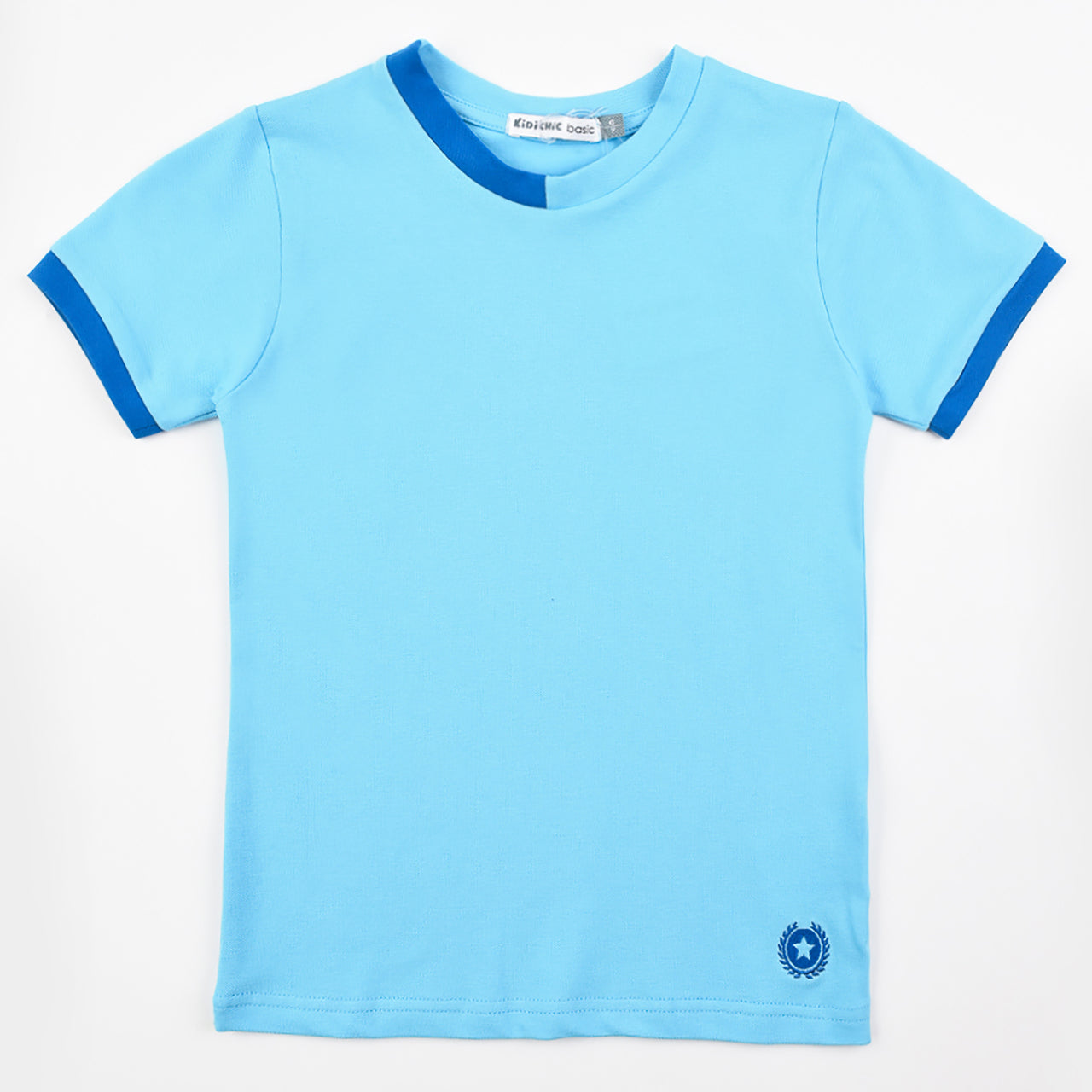 Colorblock Collar Tee