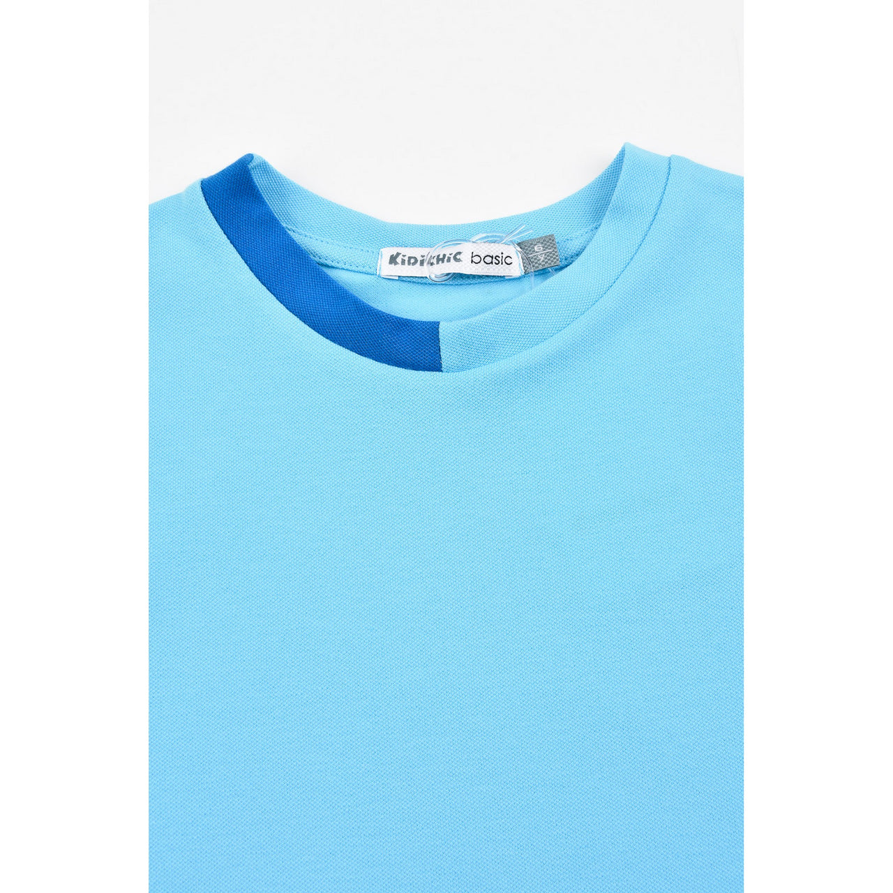 Colorblock Collar Tee