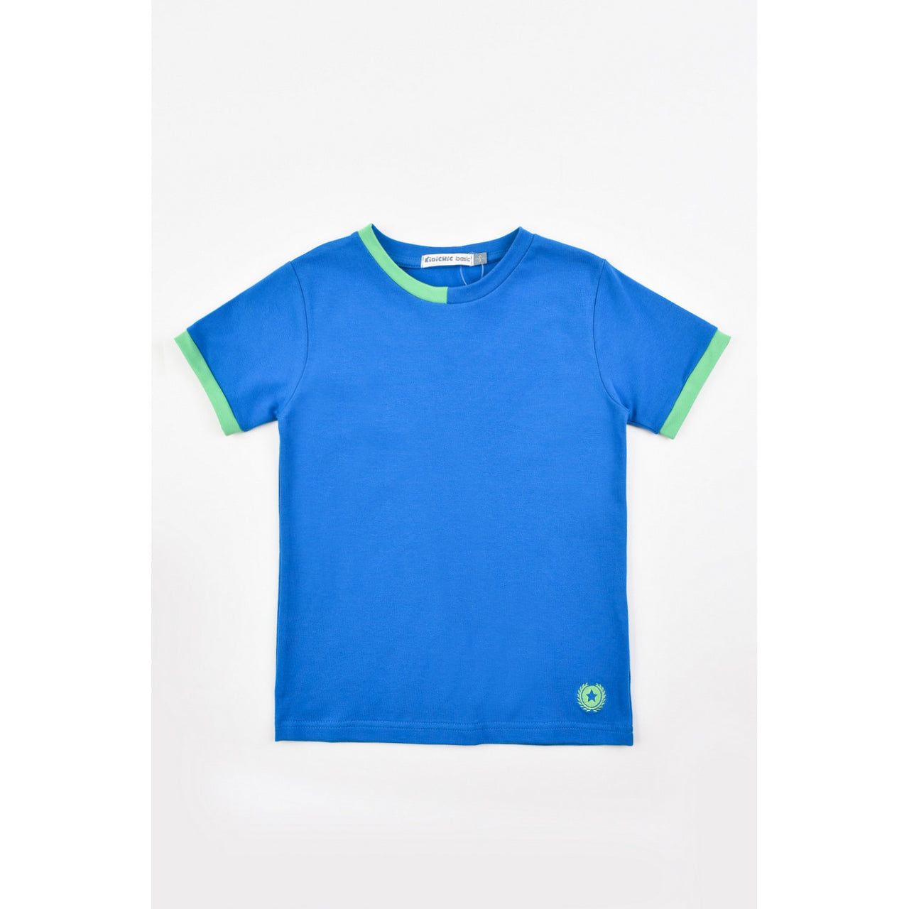 Colorblock Collar Tee