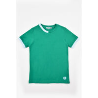 Colorblock Collar Tee