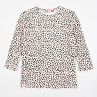 Girls Printed Rib Top