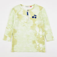 Girls Zipper Henley