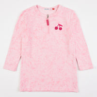 Girls Zipper Henley