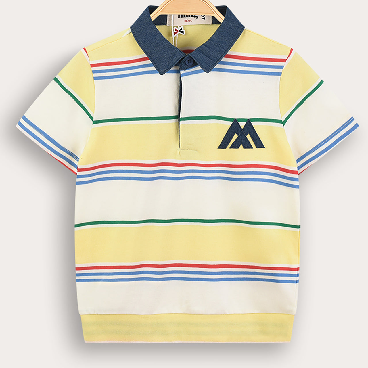 Melange S.S Striped Shirt
