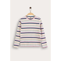 Melange Girls L.S Striped Shirt