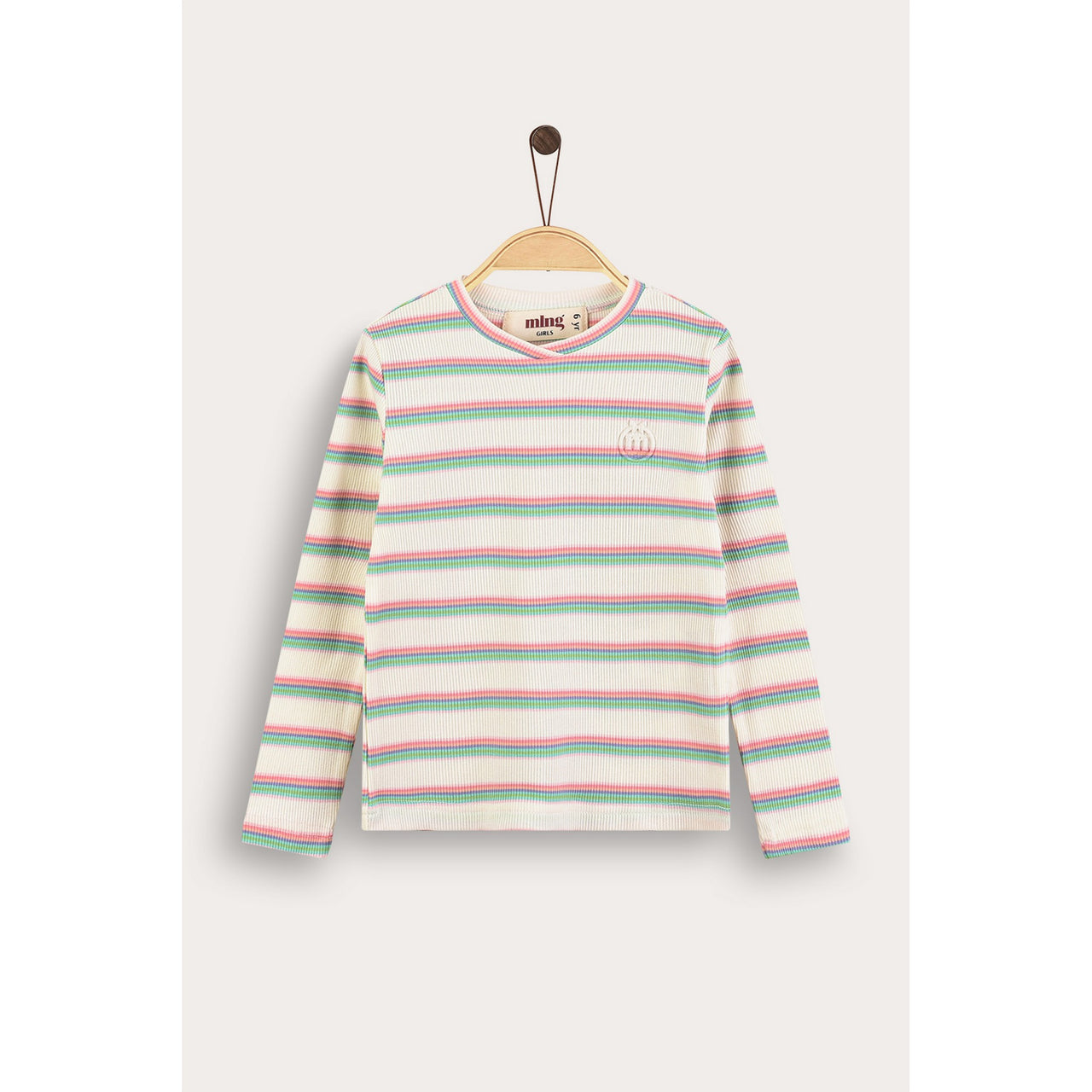 Melange Girls L.S Striped Shirt