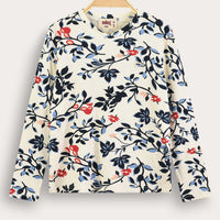 Melange Girls L.S Striped Shirt