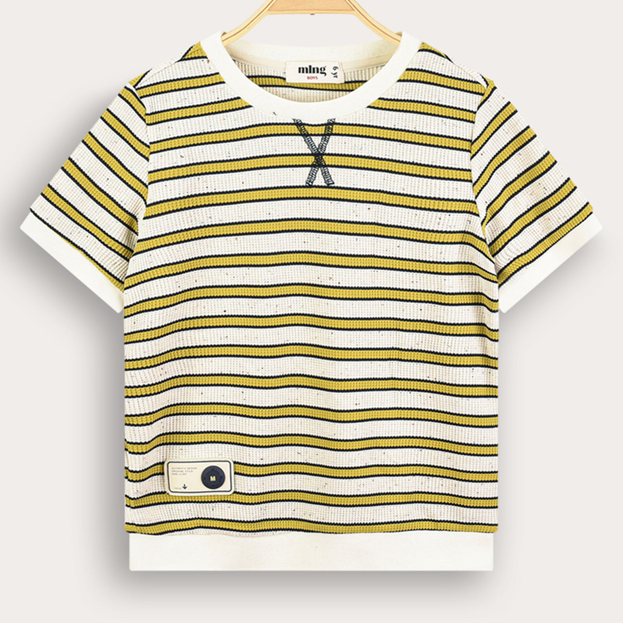 Melange S.S Striped Shirt