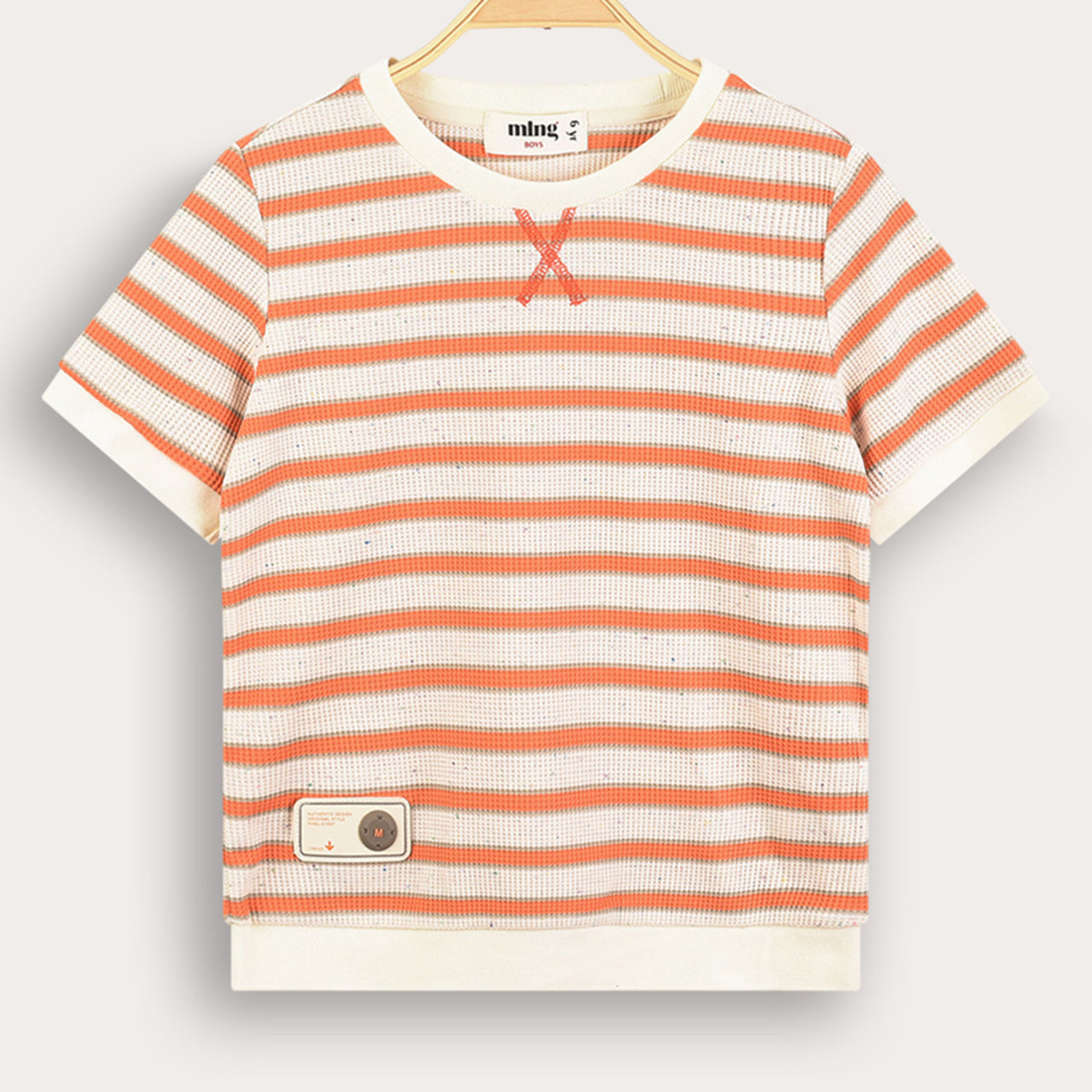 Melange S.S Striped Shirt