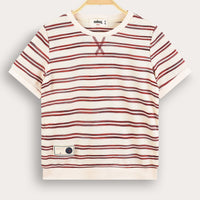 Melange S.S Striped Shirt