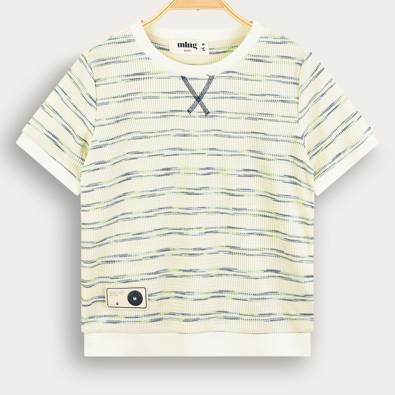 Melange S.S Striped Shirt