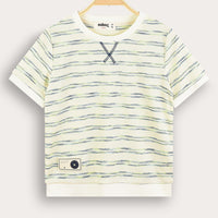 Melange S.S Striped Shirt