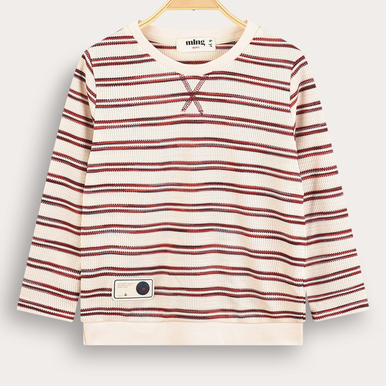 Melange L.S Striped Shirt