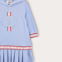 Melange Logo Polo Dress