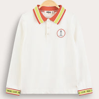 Melange L.S Polo Shirt