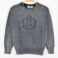 Melange Boys Stone Wash Shirt