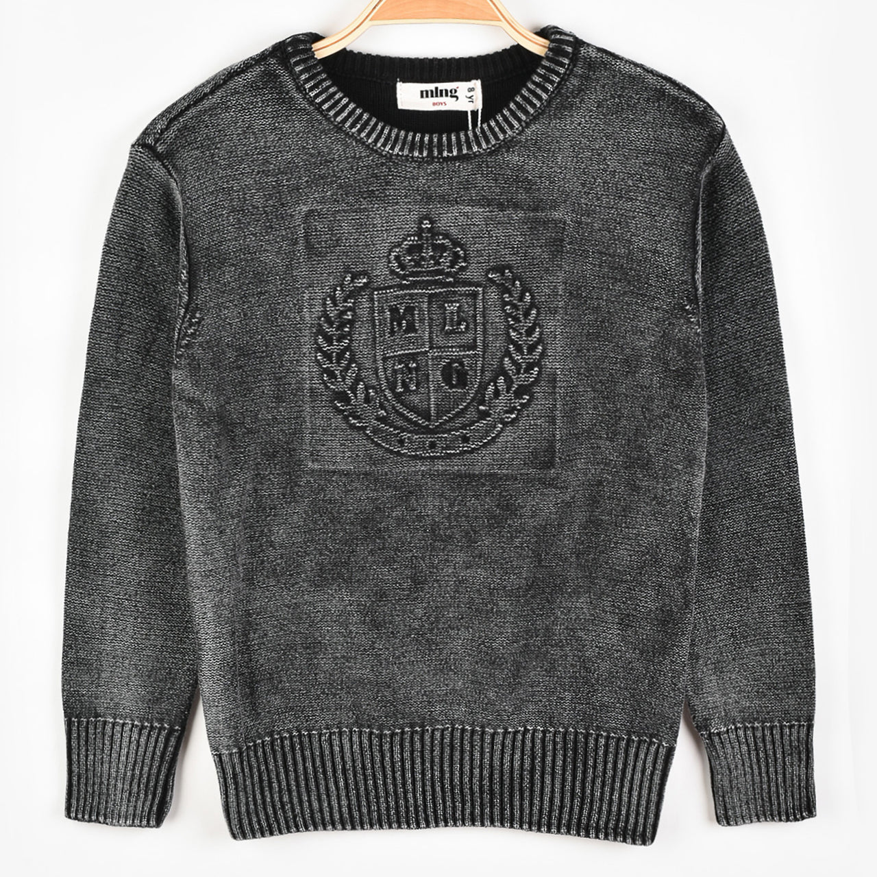 Melange Boys Stone Wash Shirt