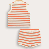 Melange Baby Striped Set