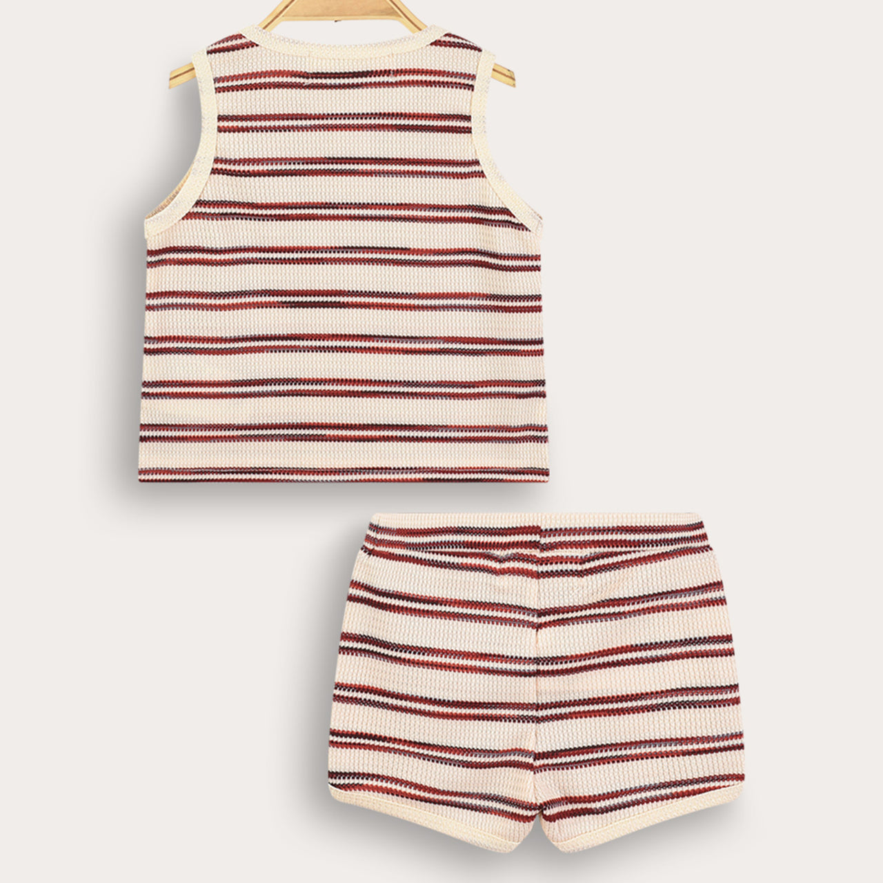 Melange Baby Striped Set