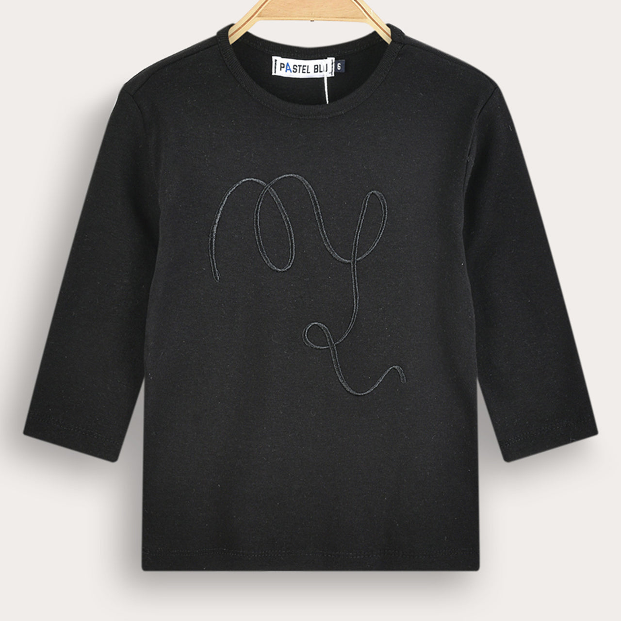 Rib EMB 3/4 Shirt