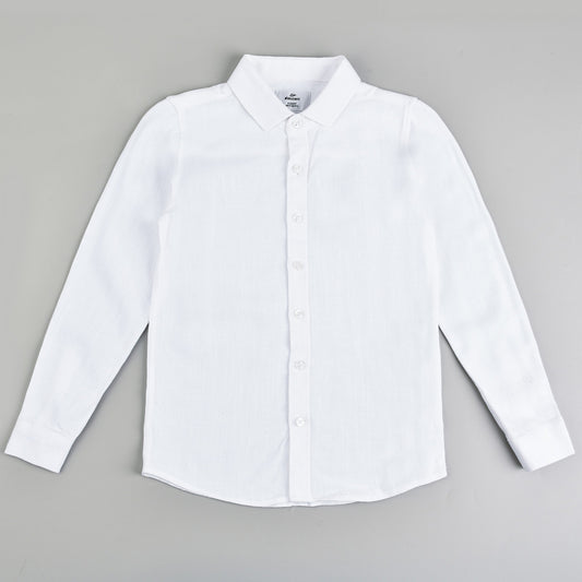 L.S Jaquard Buttoned Down Shirt- Elegant