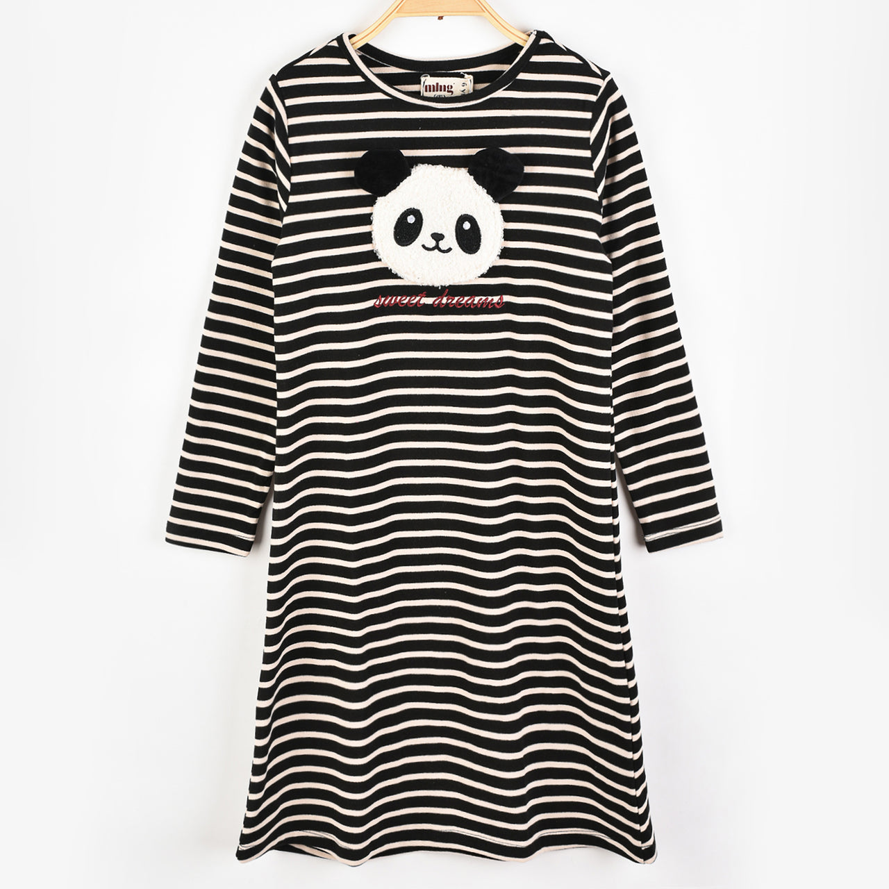 Melange Striped Nightgown