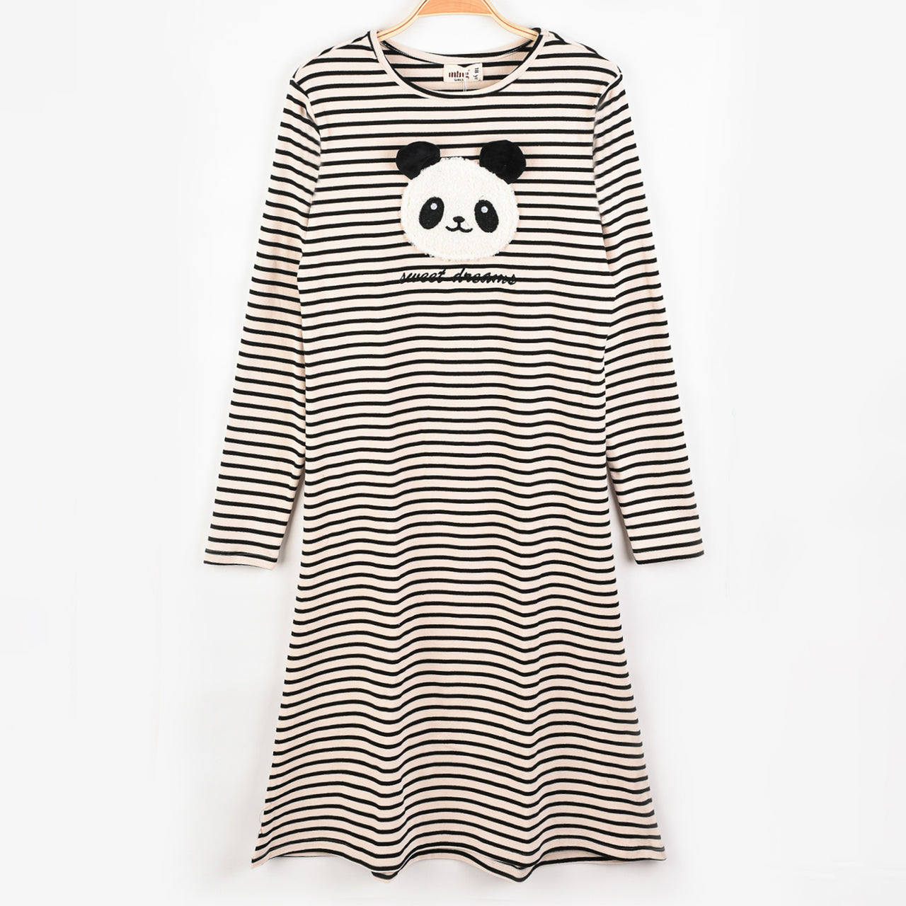 Melange Striped Nightgown